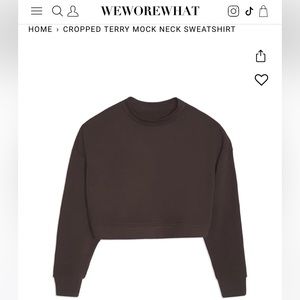 We wore what brown cropped set